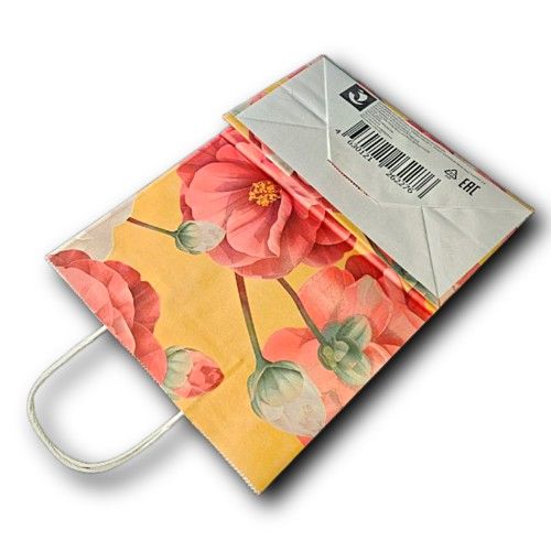 Пакет бумажный "Цветы"