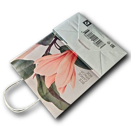 Пакет бумажный "Цветы 2"