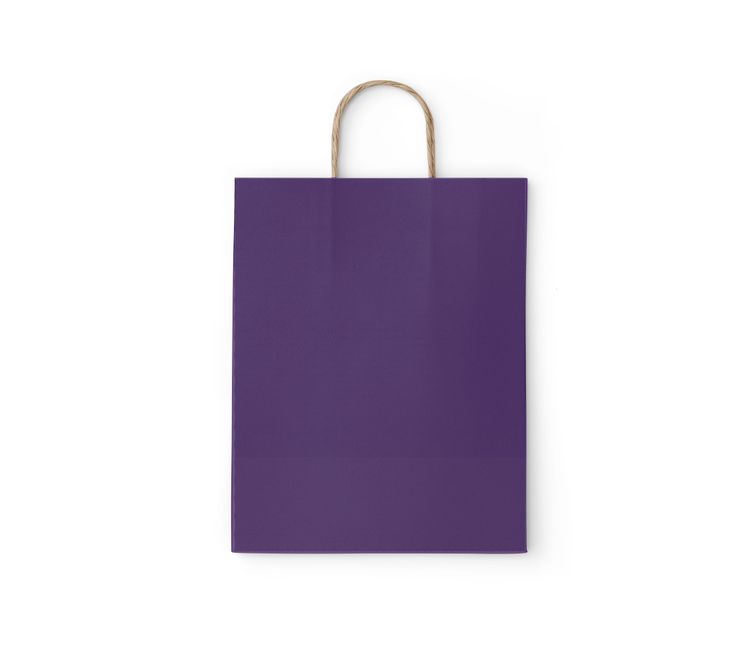 Пакет бумажный "Dark violet"